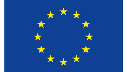 Logo met vlag Europese Unie
